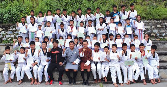 Taekwondo coaching camp popular in Mongar