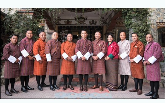the Druk Nyamrup Tshogpa was elected to form the government and the Druk Phuensum Tshogpa as the opposition