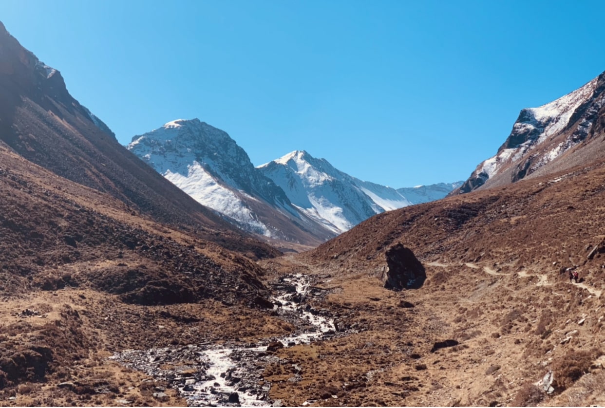 Jomolhari Mountain Ranges - The Trail