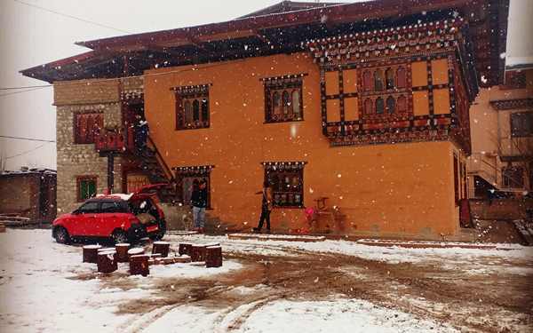 Aum Choden Bhutanese farmhouse