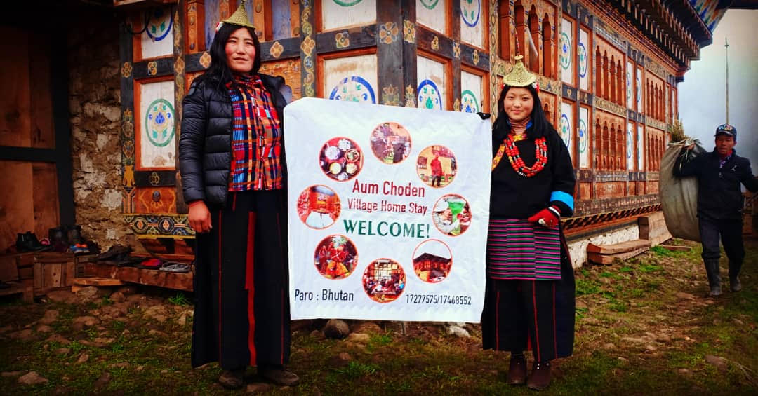 Aum Choden Farmhouse in Paro Bhutan