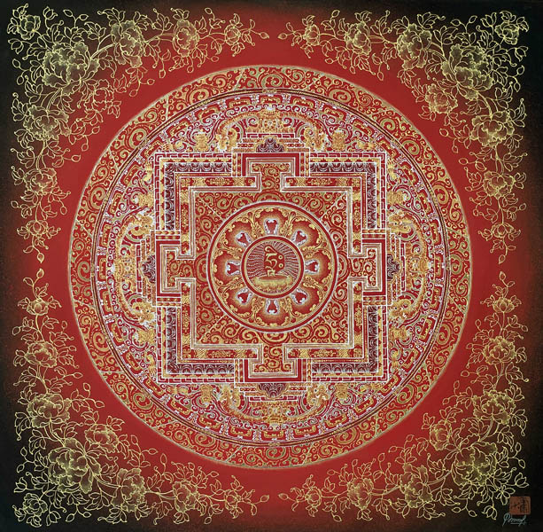 Painting is one of Bhutanese's 13 traditional arts and crafts and artists use natural pigments to make paint for their art.