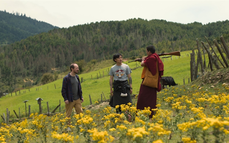 the monk and the gun