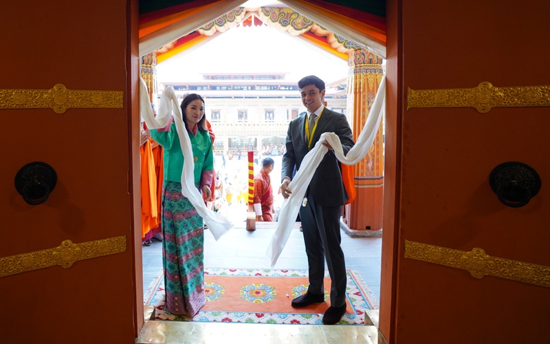 bhutan queen and prince of pahang april 2024