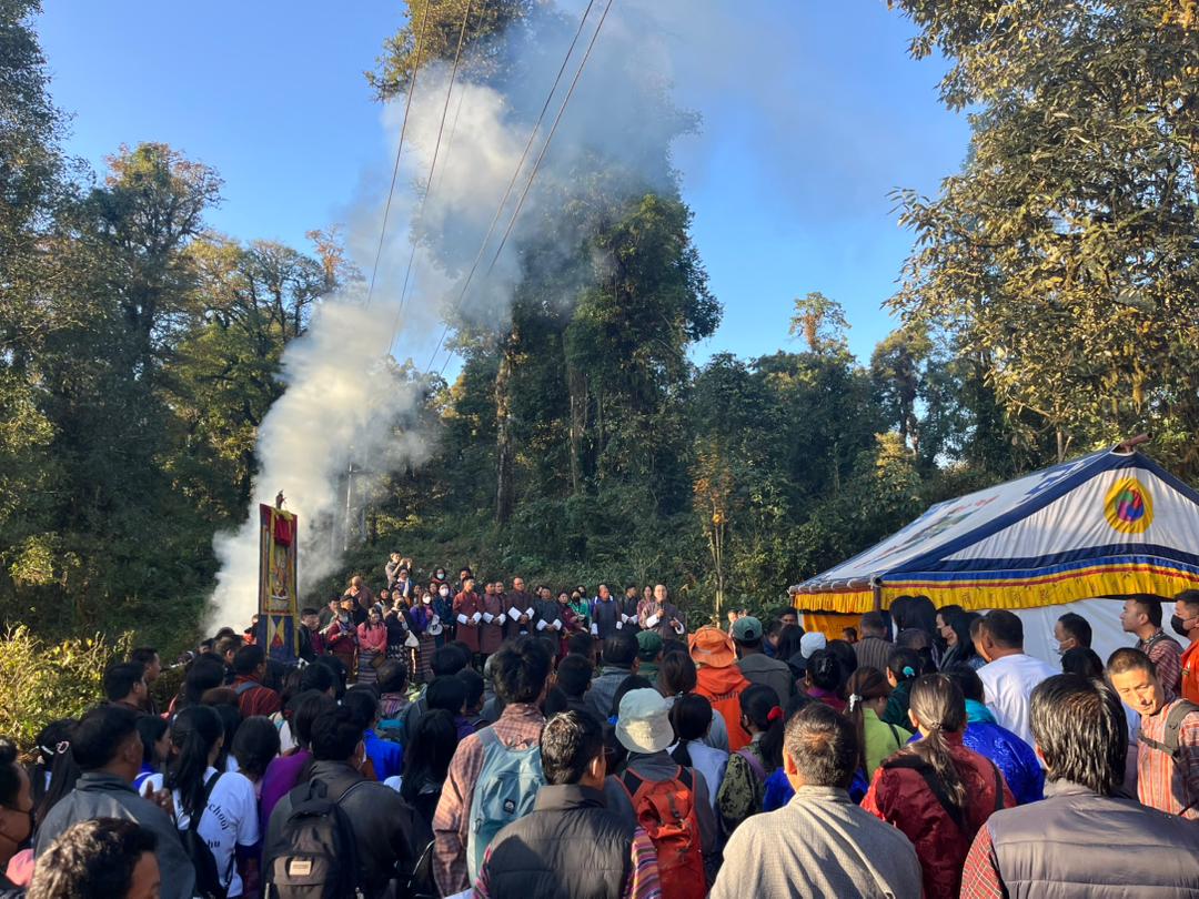 Launch Of Lotus Born Trail In Gelephu