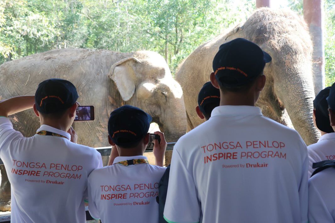 drukair tongsa penlop inspire programme 2025 khao khew open zoo
