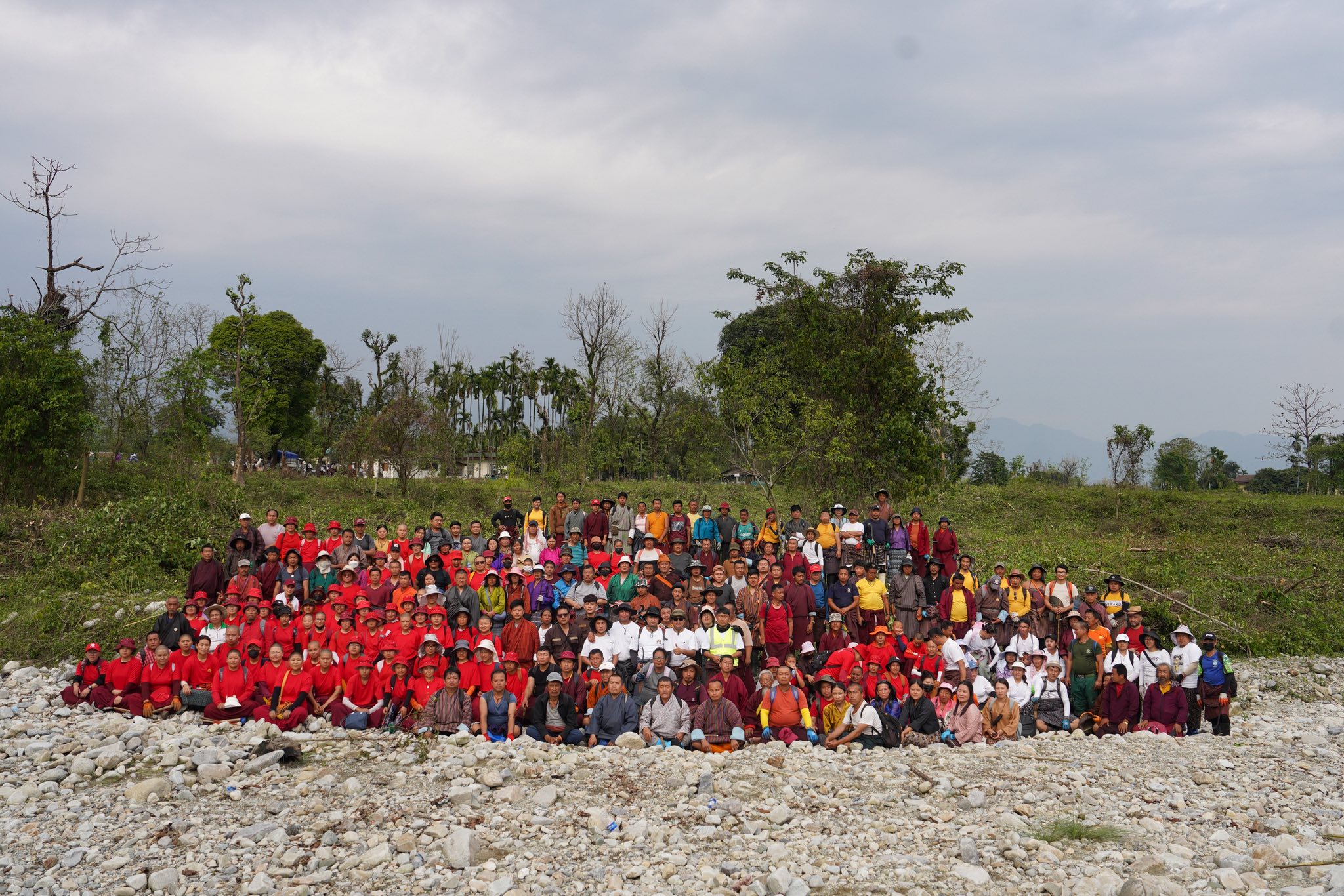 his majesty and volunteers for 6th volunteering program