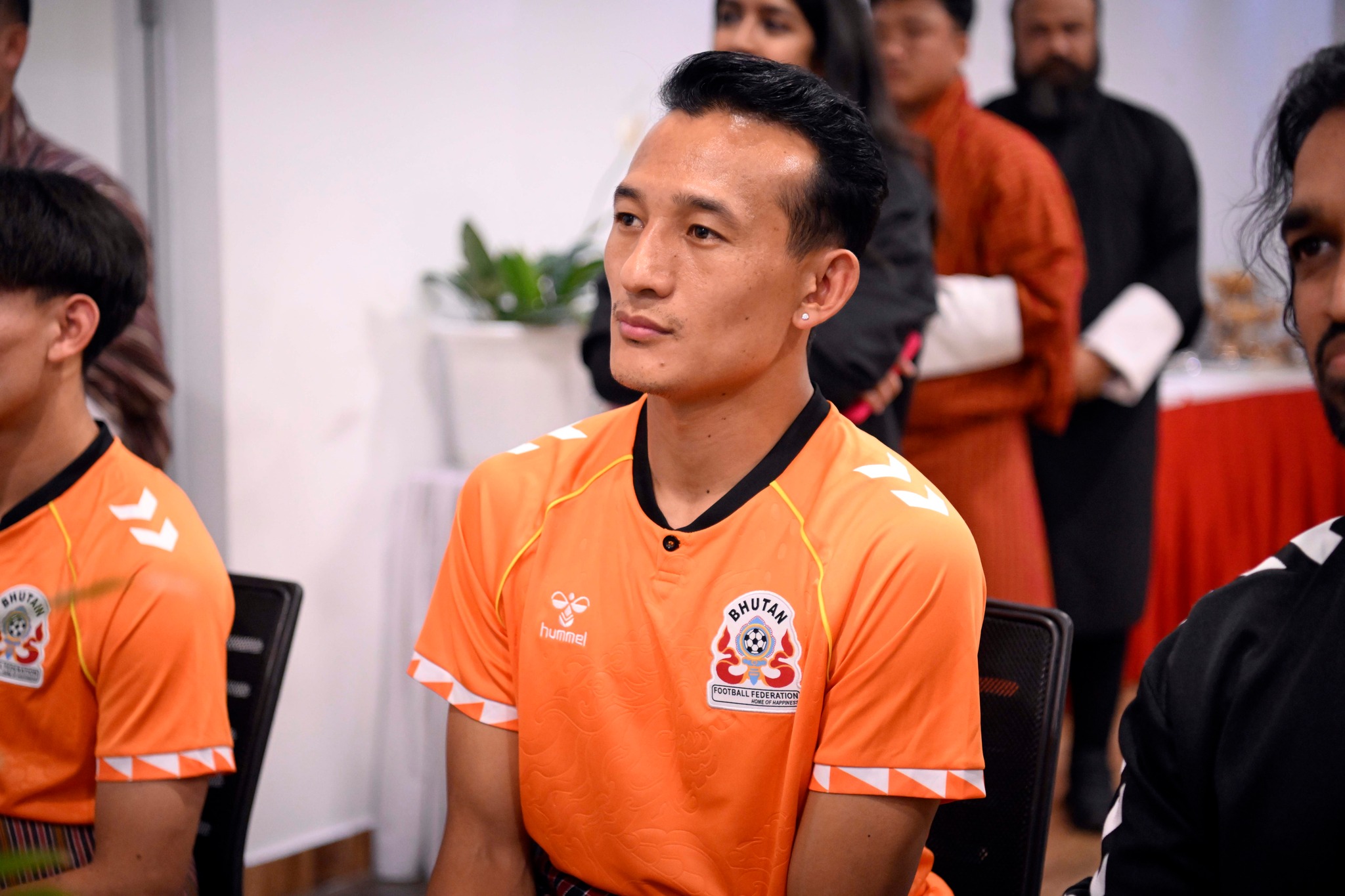 bhutan football federation mou with hummel chencho gyeltshen