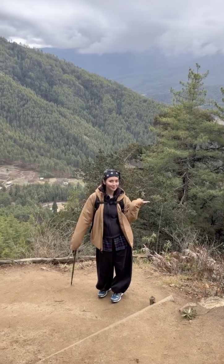 kathryn bernardo returns to bhutan hiking