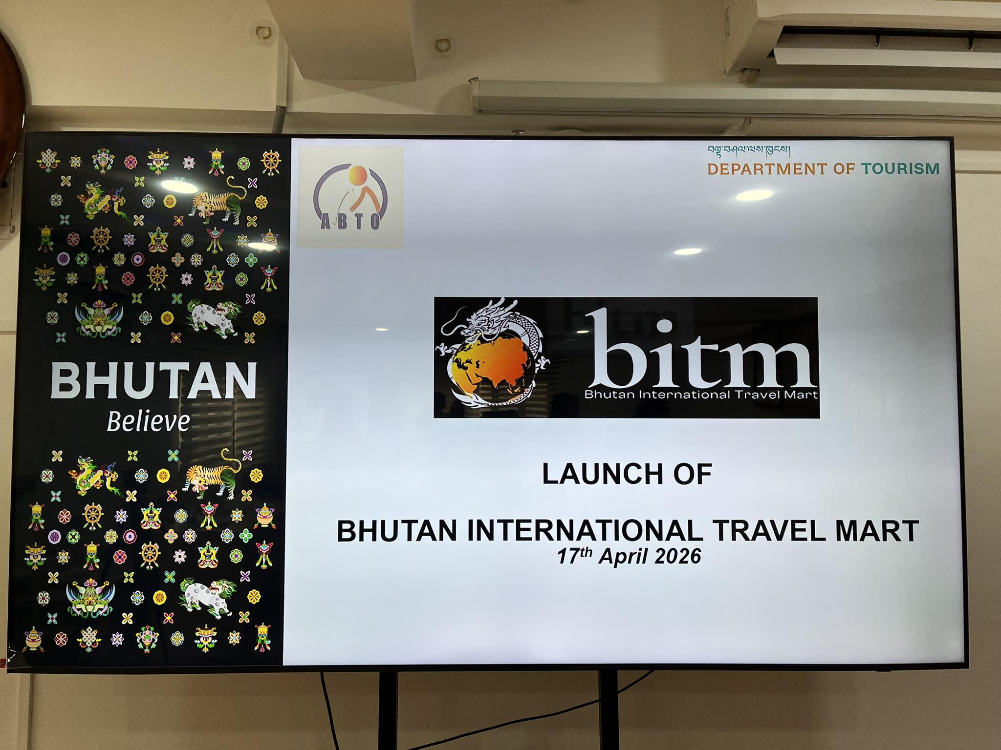 bhutan launch bhutan international travel mart 2026