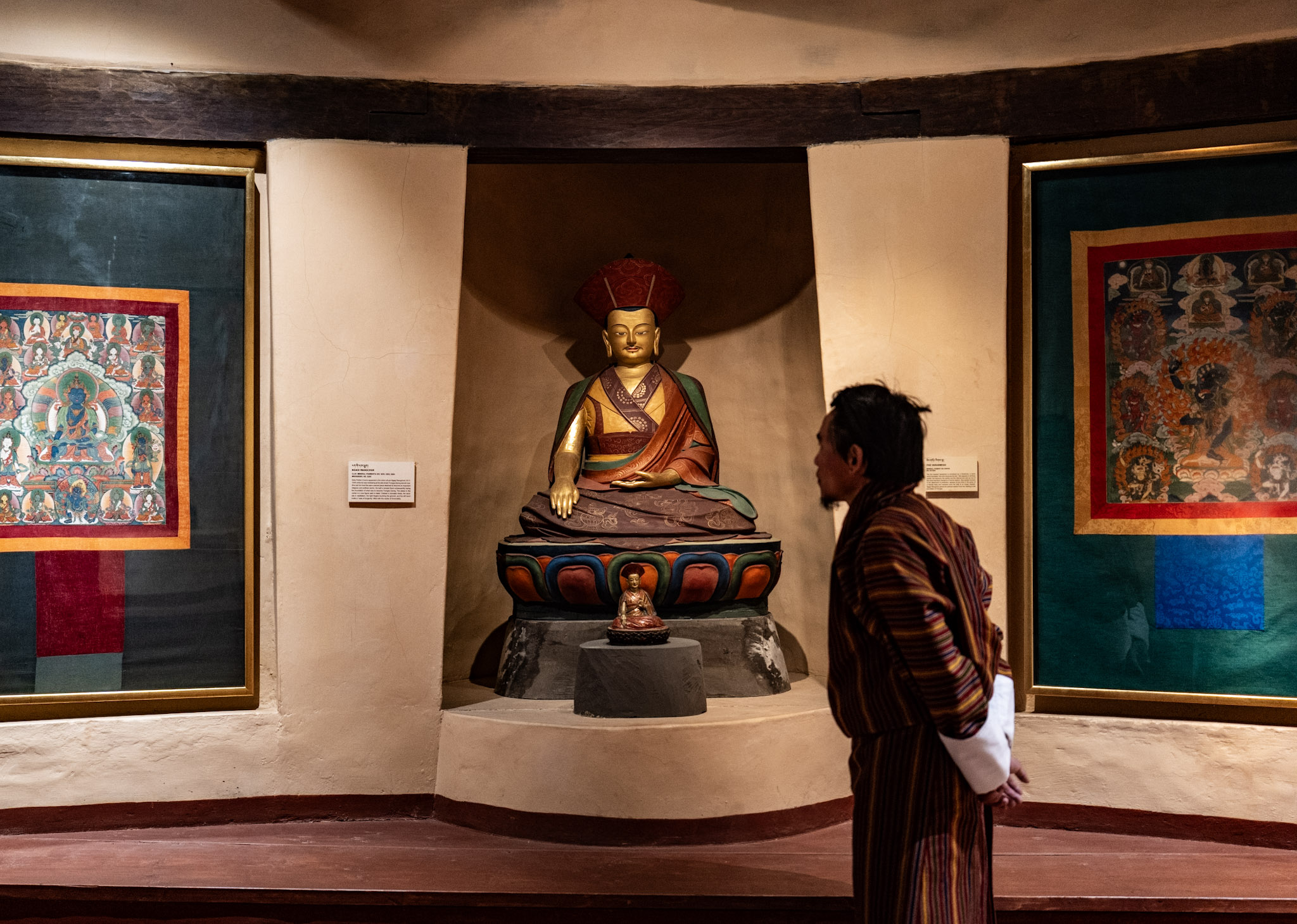 relics and artifacts in royal heritage museum ta dzong trongsa bhutan