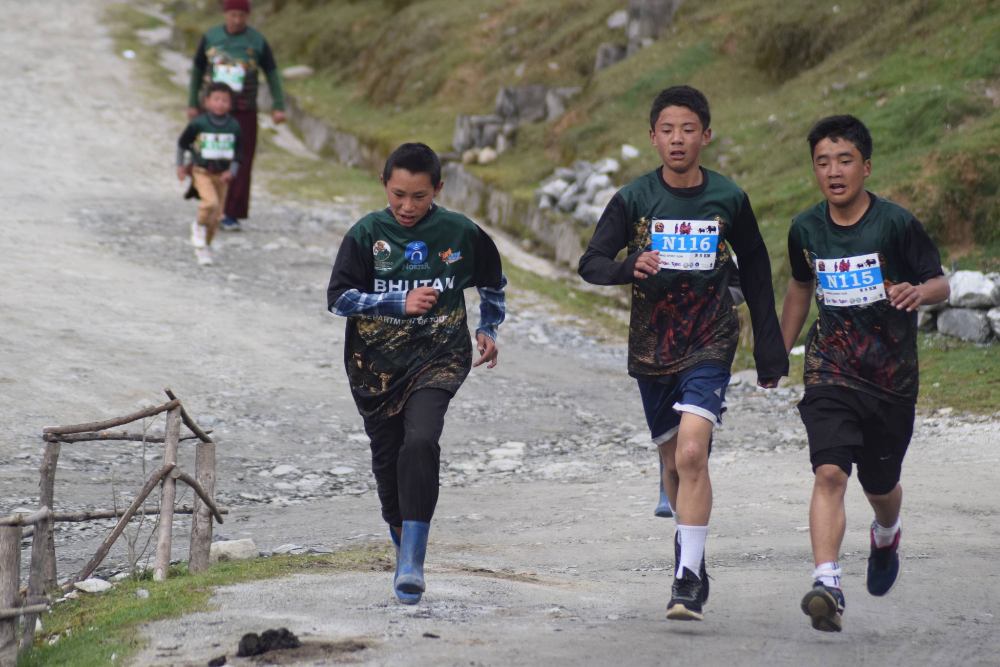 the yeti run in eastern bhutan merak and sakteng