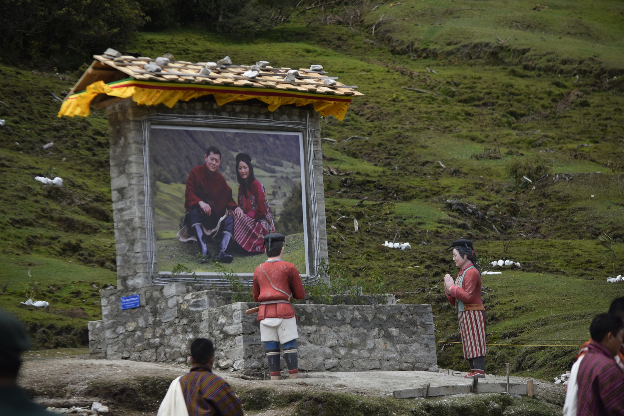 garden of patriotism in sakteng bhutan
