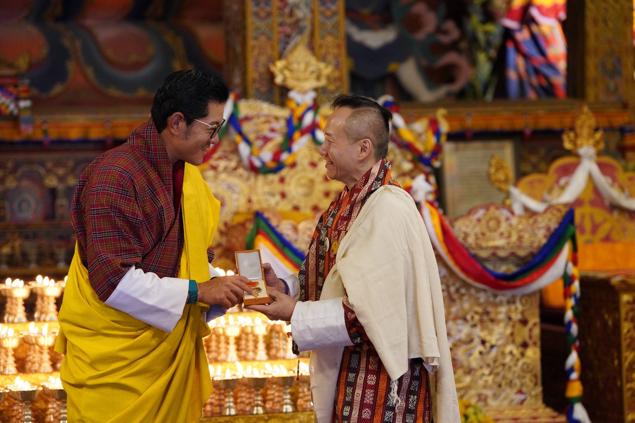 master chris leong receiving national order of merit