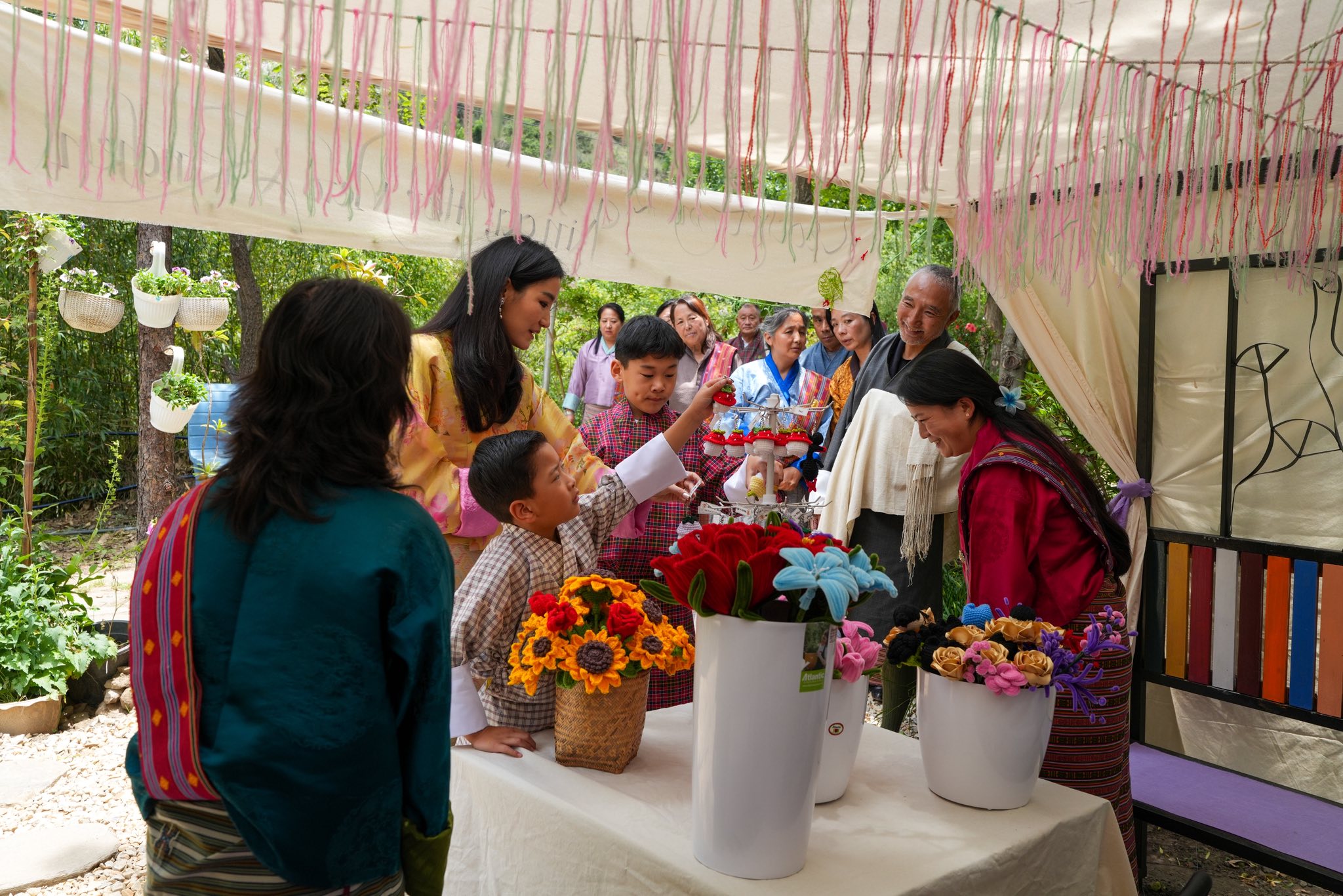 queen jetsun at tarayana festival