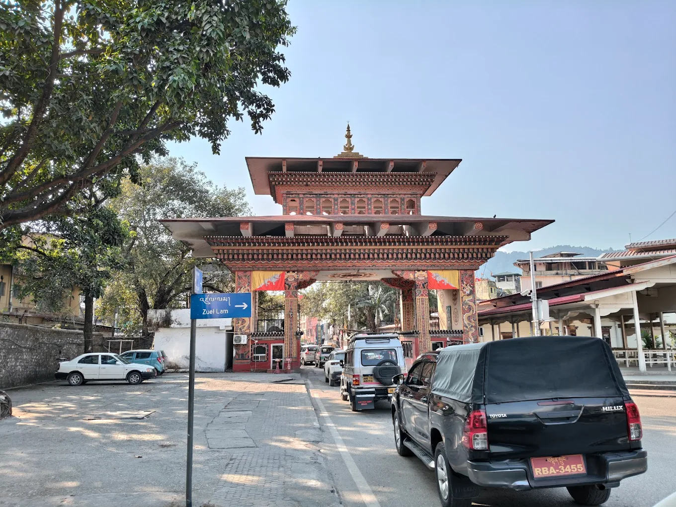 Phuentsholing Border Gate Bhutan
