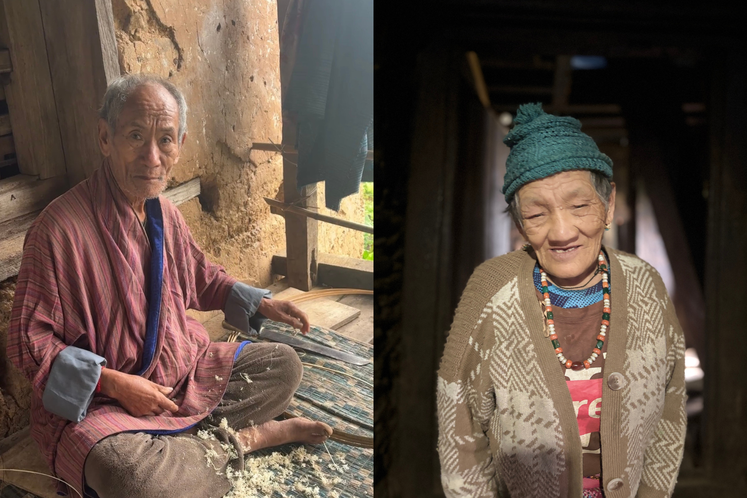 meme sangay and wife from bjokha khoche house