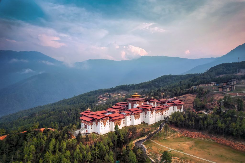 architecture of dungkar dzong pangbisa paro dgi