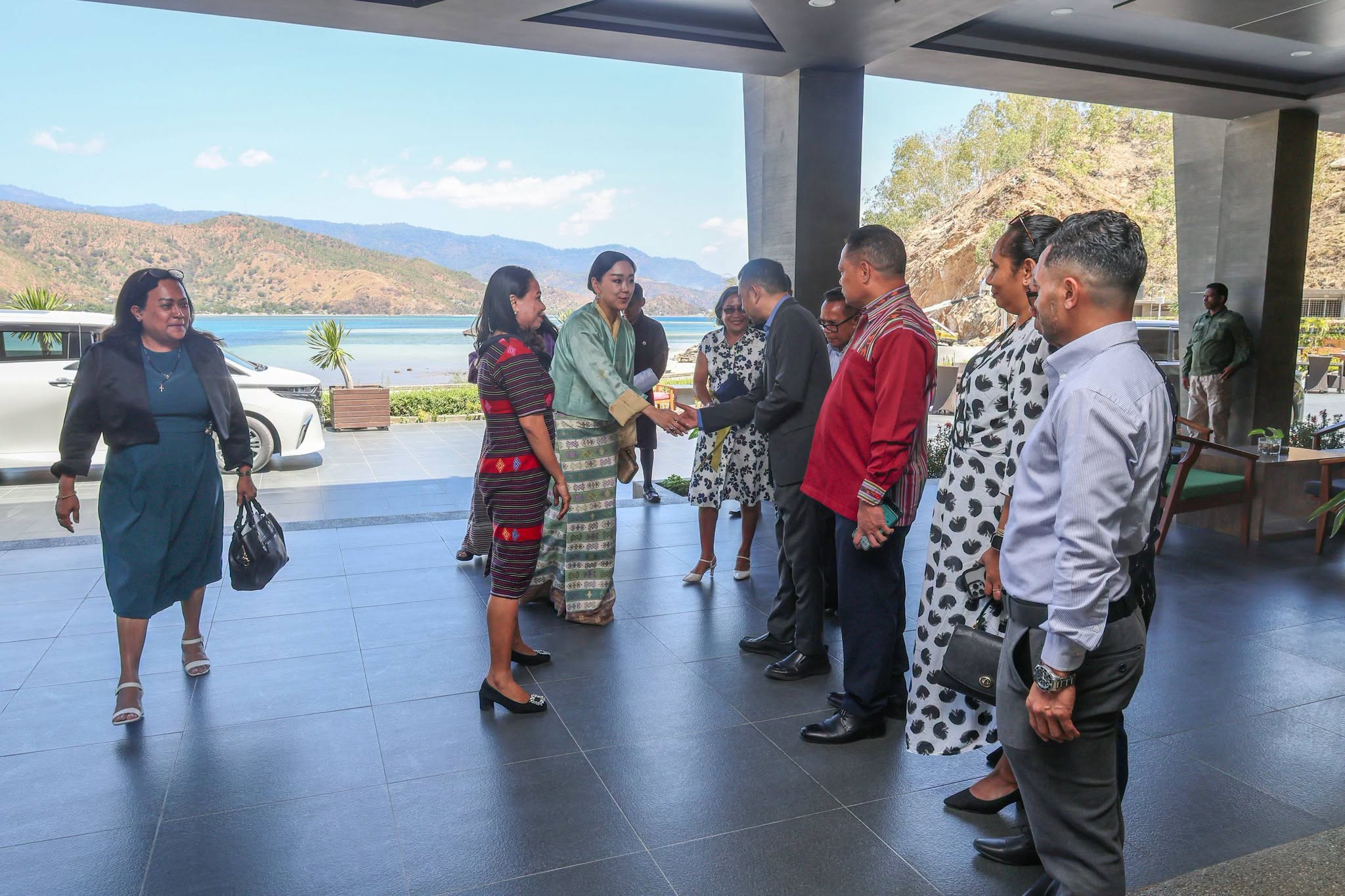 princess sonam wangchuck hosted with lunch in timor leste