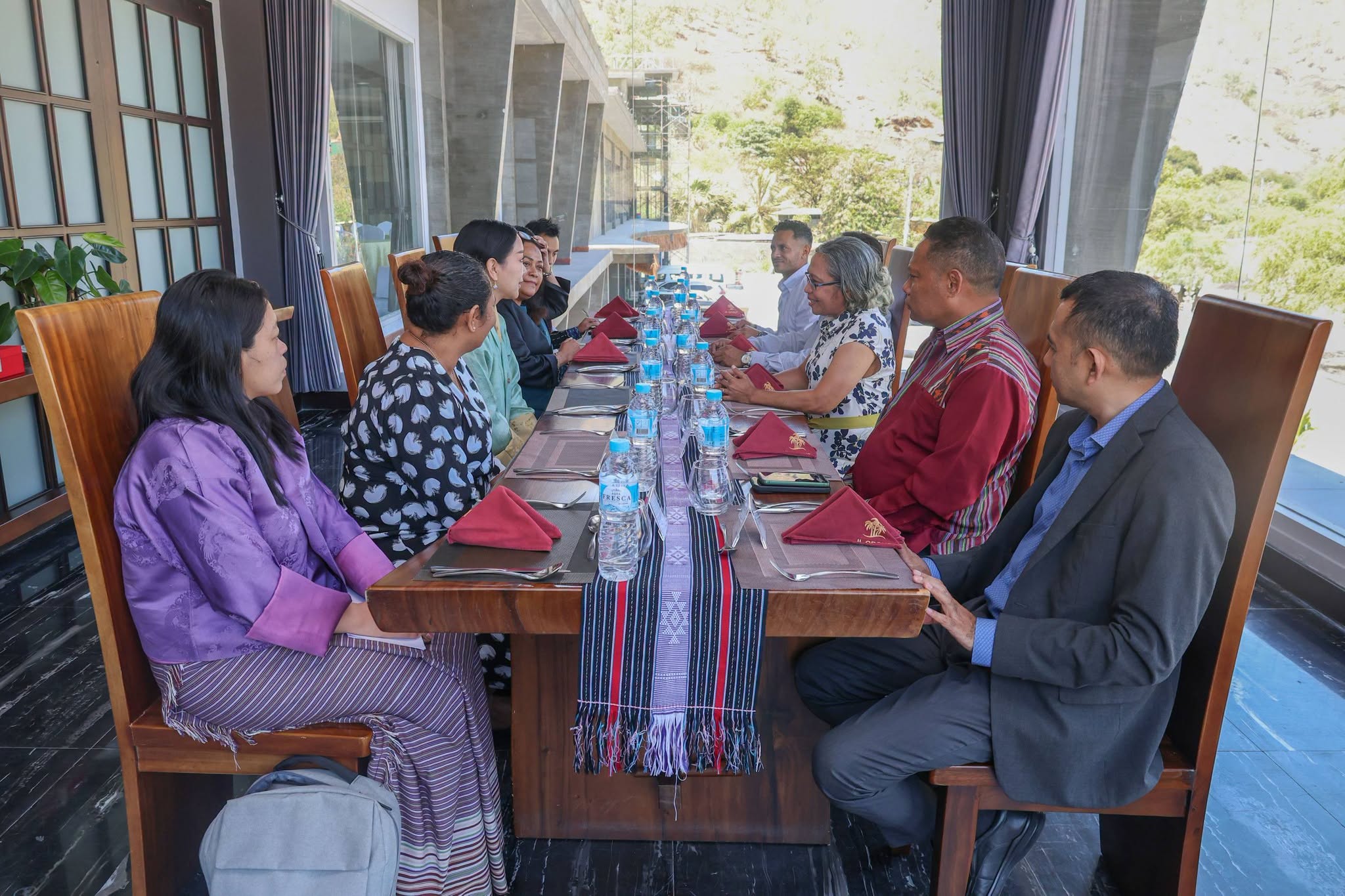 princess sonam wangchuck hosted with luncheon in timor leste