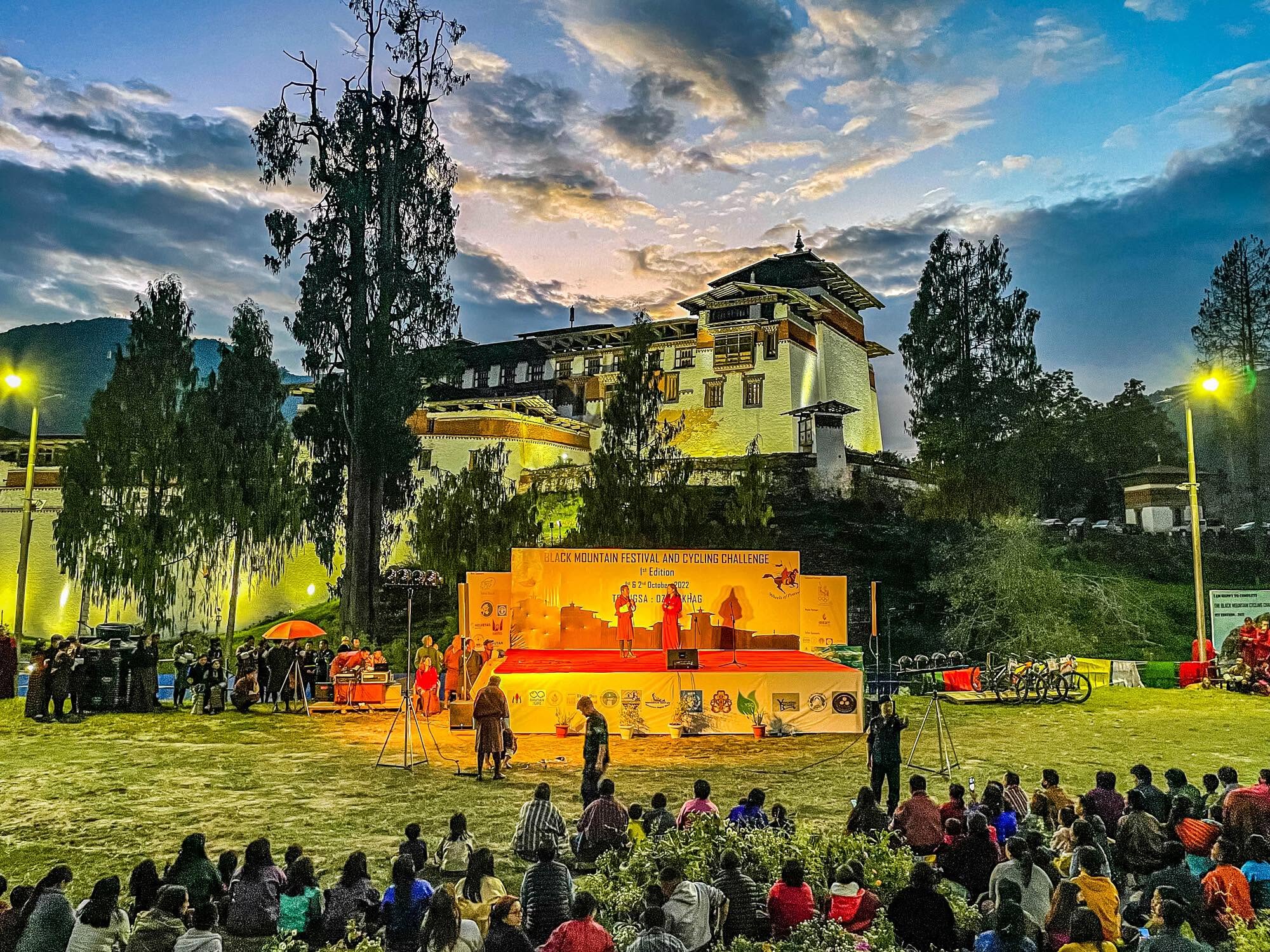 bhutan black mountain festival 2022