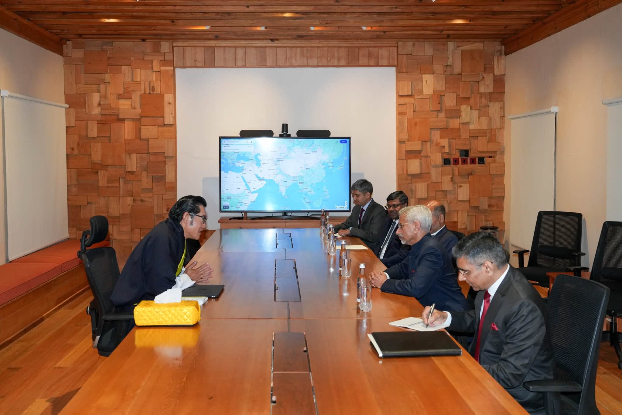 king granted having meeting with dr s jaishankar