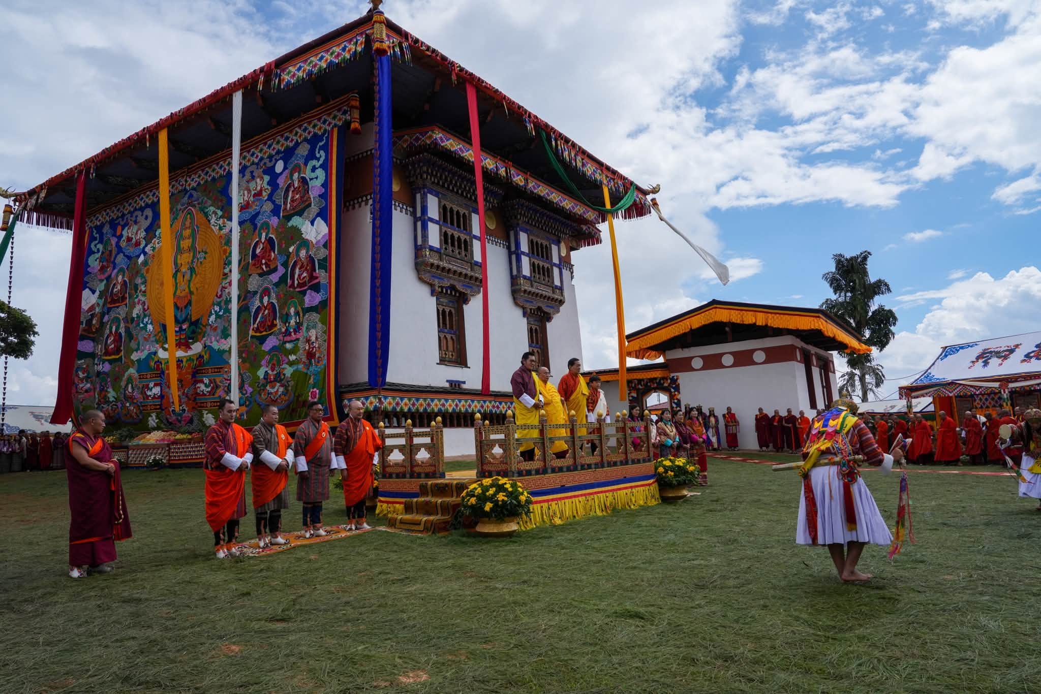 pelri dorjidhen lhakhang consecration in punakha