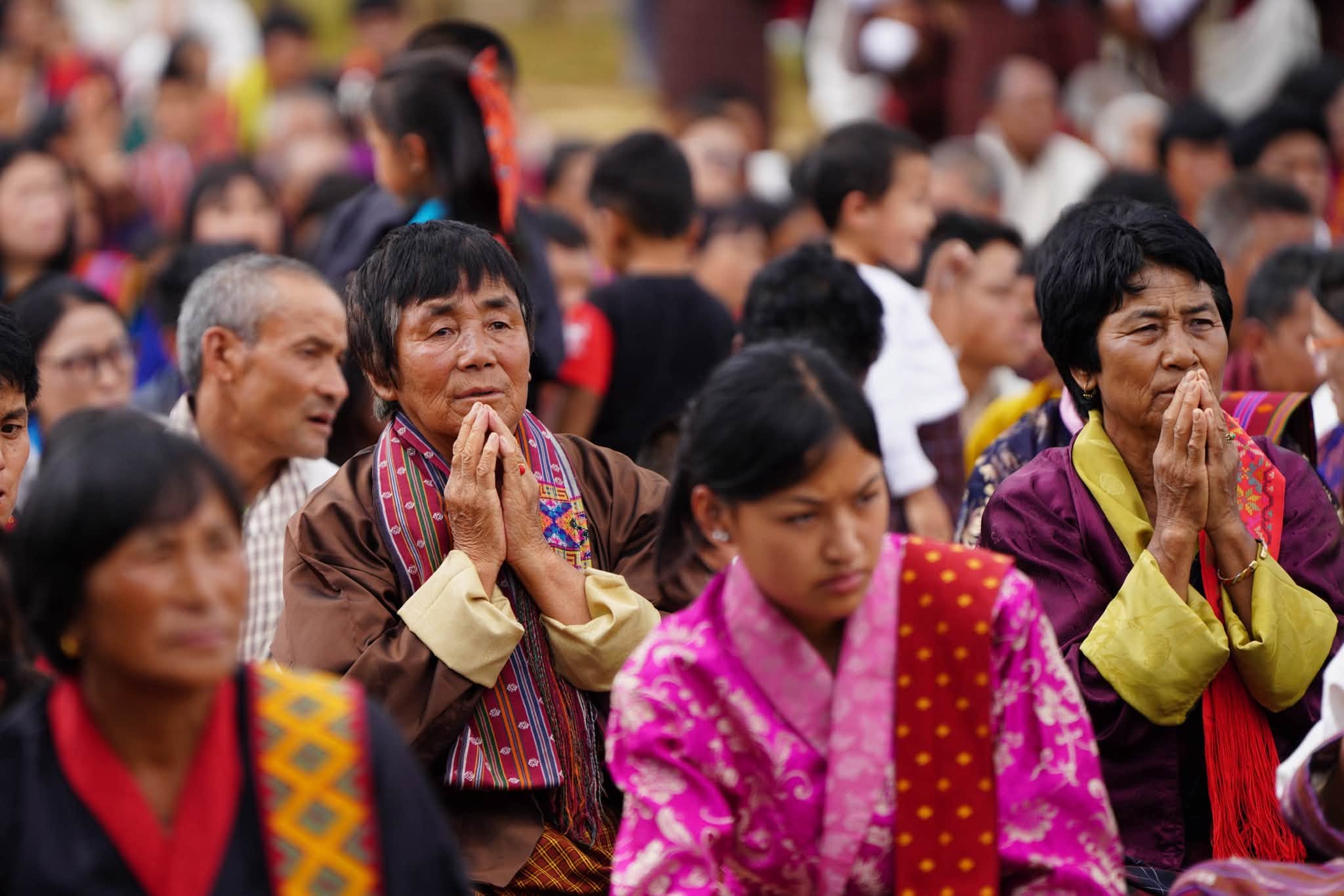 prayer ceremony for pelri dorjidhen lhakhang consecration in punakha