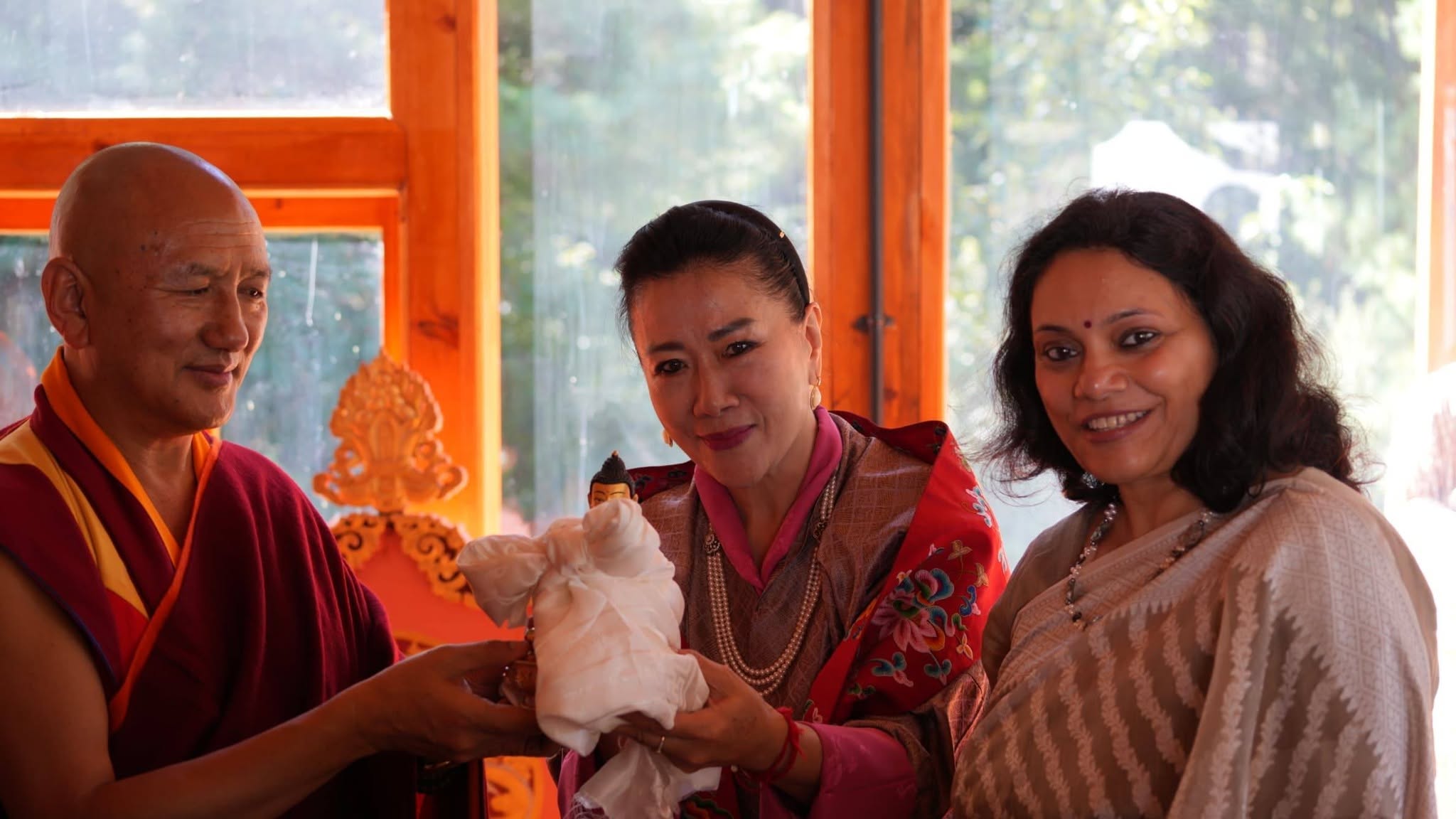 her majesty queen mother tshering yangdoen wangchuck launch new shelter in bhutan