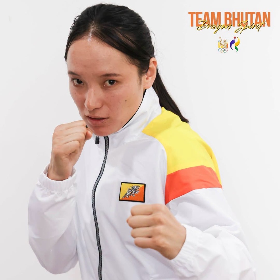 kinga wangmo in boxing asian games quarterfinals