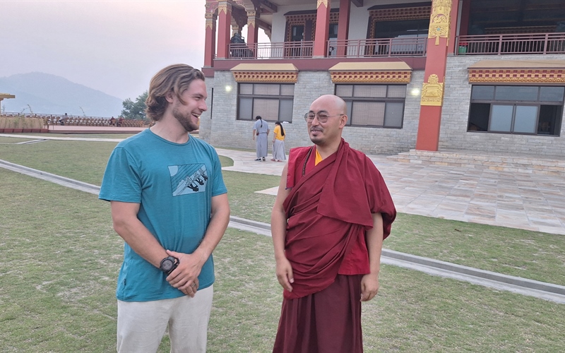 Robin Leo Hoffman Pema Wangyel Conversation Nepal 1