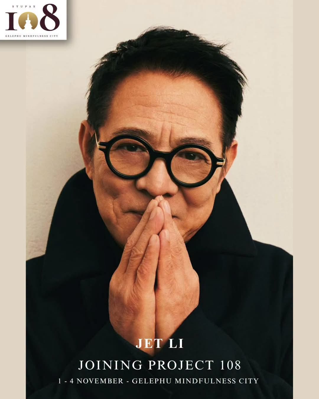 jet li hong kong artist holywood artist joining gelephu mindfulness city project 108