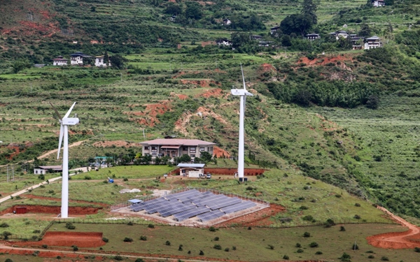 Bhutan is tapping into solar energy with its first grid-tied solar power plant