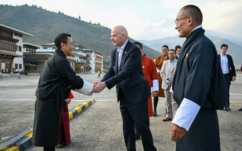 FIFA President Visits Bhutan as Football Funding Proposal Reaches USD 25 Million