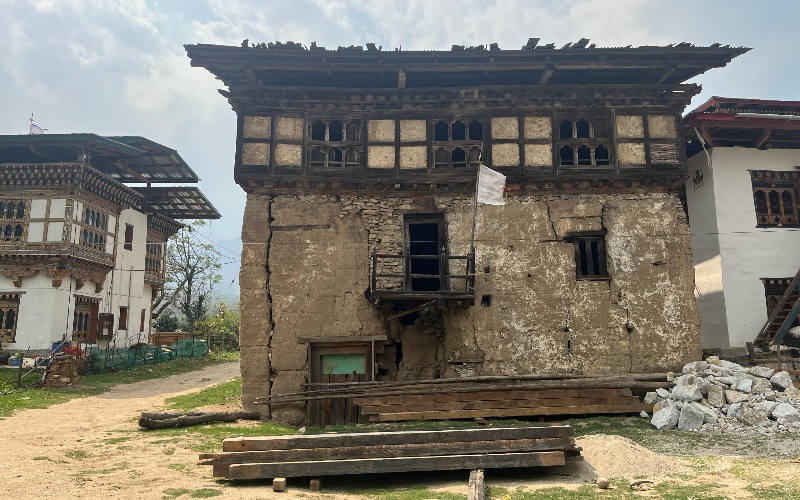 Changyuel Galem House in Punakha: History, Love Story, and Restoration Updates