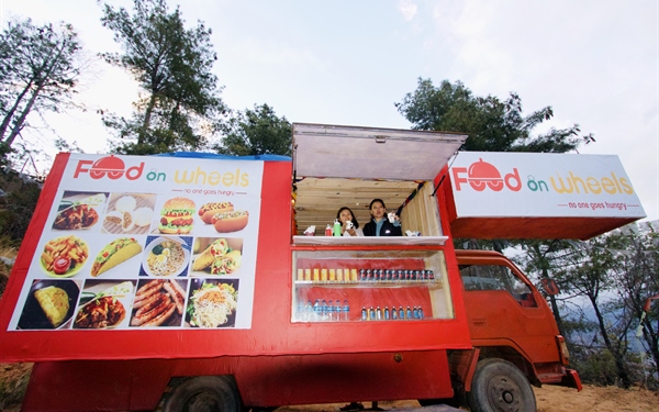 Food on Wheels- First of its kind in Bhutan