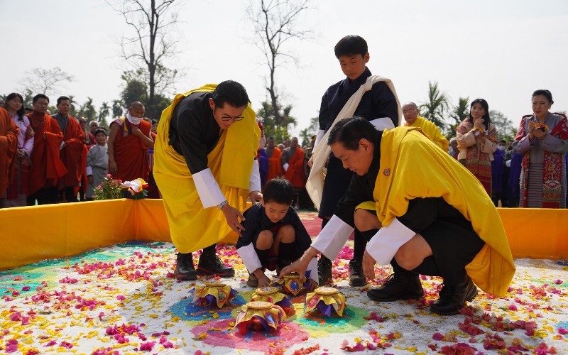 Royal Presence Marks Sacred and Strategic Milestones for Gelephu Mindfulness City