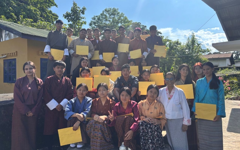 RENEW Youth Programme Inspires Compassion, Confidence and Leadership in Gelephu