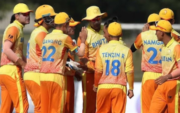 Bhutan played Malaysia in the finals of the Quadrangular cricket series