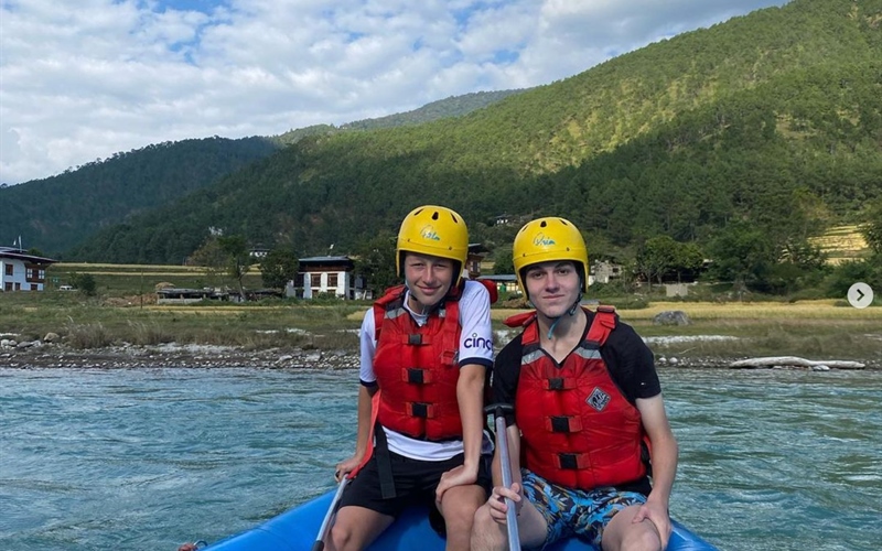 Two Australian High School Students Experience in Bhutan