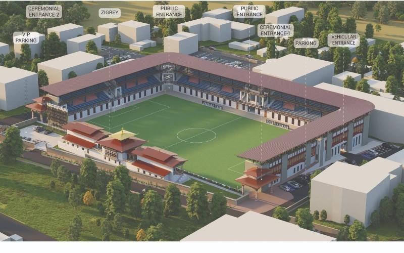 Phuentsholing to Get Bhutan’s First Modern Stadium by March 2027