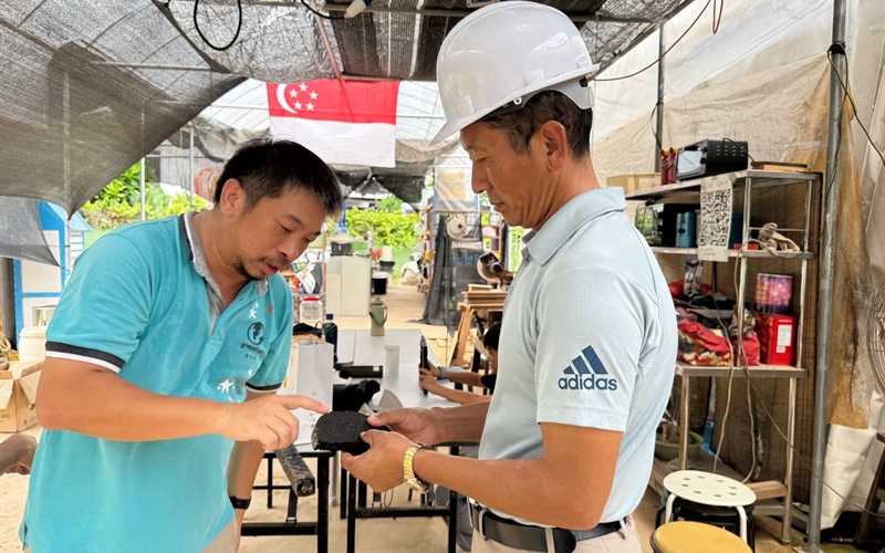 GMC Governor Dr Lotay Tshering Visits Ground-Up Initiative in Singapore: A Lesson in Community-Led Sustainability