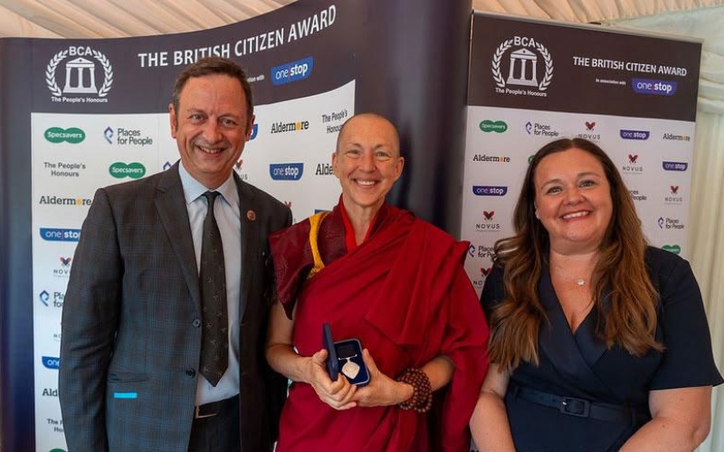 Ani Pema Deki honoured with British Citizen Award for supporting children in Bhutan